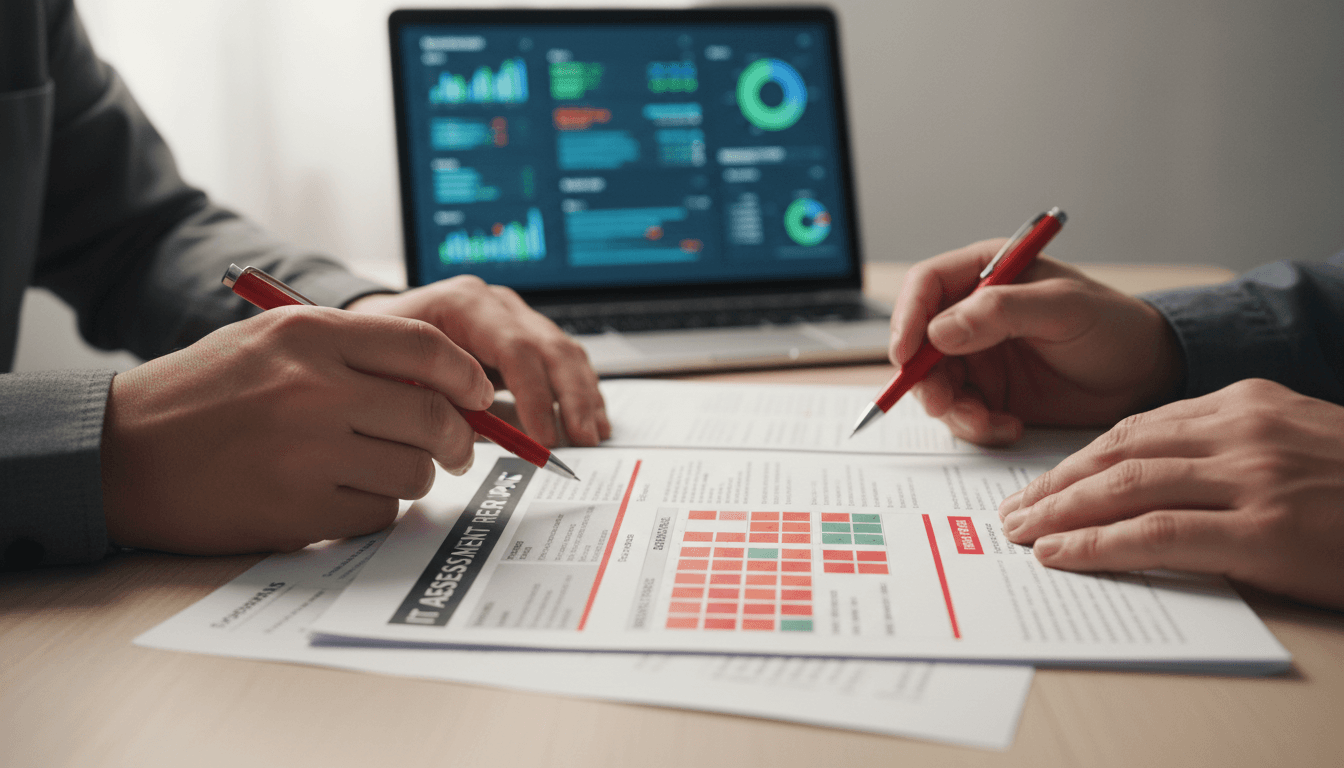 IT security and technology assessment documentation review